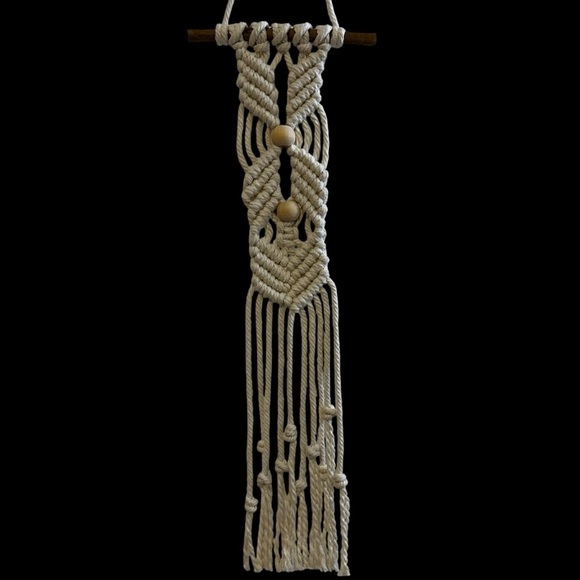 Handmade Macramé Wall Hanging - Picture 2 of 3